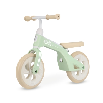 Qplay Tech Mint Rowerek Biegowy 10 Cali dla Dzieci 2-4 Lat 30 kg