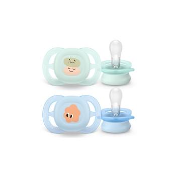 Smoczek Philips Avent Ultra Start 0-2m, Lekki, Ortodontyczny, Silikon