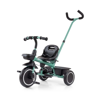Milly Mally Axel Rowerek Trójkołowy Regulowany Wolne Koło Dark Green