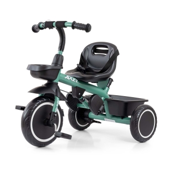 Milly Mally Axel Rowerek Trójkołowy Regulowany Wolne Koło Dark Green