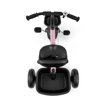 Rowerek trójkołowy Milly Mally Axel dla dzieci różowy GROW UP