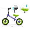 Milly Mally Dragon Violet Rowerek Biegowy dla Dzieci 2-4 Lata