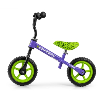 Milly Mally Dragon Violet Rowerek Biegowy dla Dzieci 2-4 Lata