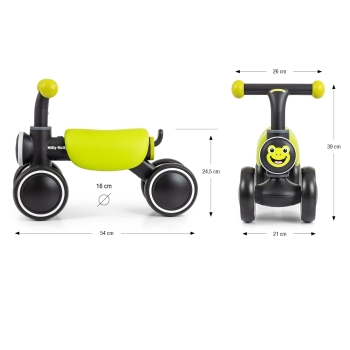 MILLY MALLY 6478 Pojazd York Green