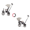 MILLY MALLY 6424 Rowerek trójkołowy Twinkle grey