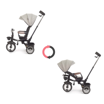 MILLY MALLY 6424 Rowerek trójkołowy Twinkle grey
