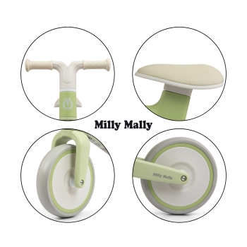 MILLY MALLY 6348 Rowerek Biegowy Velo Green