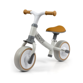 Milly Mally Rowerek Biegowy Skippy White EVA 18m+ Lekka Rama