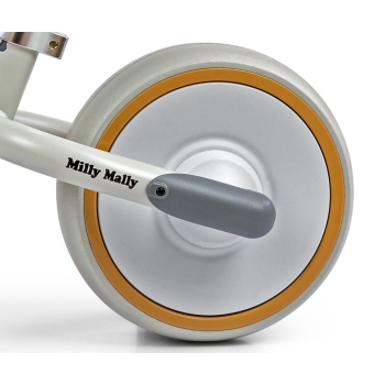 Milly Mally Rowerek Biegowy Skippy White EVA 18m+ Lekka Rama