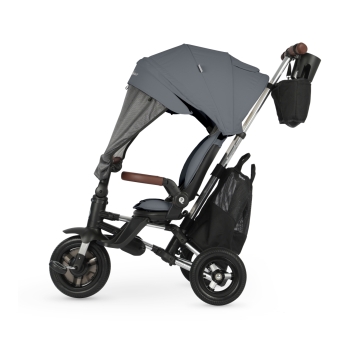 MILLY MALLY 6457 Qplay Rowerek Trójkołowy Nova Deluxe Grey