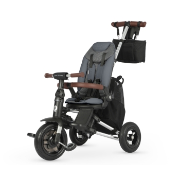 MILLY MALLY 6457 Qplay Rowerek Trójkołowy Nova Deluxe Grey