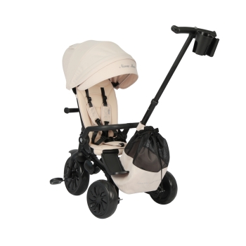 Rowerek Trójkołowy Qplay Nova Max Beżowy Millly Mally 6304