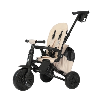 Rowerek Trójkołowy Qplay Nova Max Beżowy Millly Mally 6304