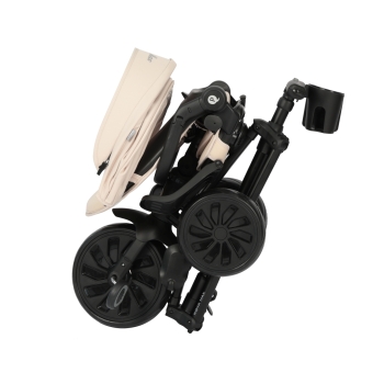 Rowerek Trójkołowy Qplay Nova Max Beżowy Millly Mally 6304