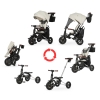 MILLY MALLY 6456 Qplay Rowerek Trójkołowy Nova Deluxe Beige