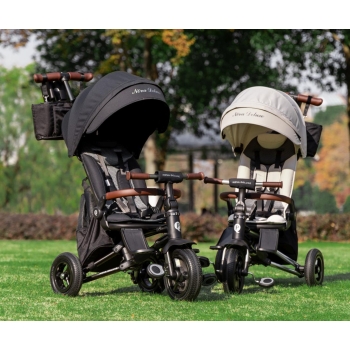 MILLY MALLY 6456 Qplay Rowerek Trójkołowy Nova Deluxe Beige