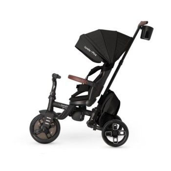 Rowerek Trójkołowy MILLY MALLY Qplay Comfo Max Black dla Dziecka