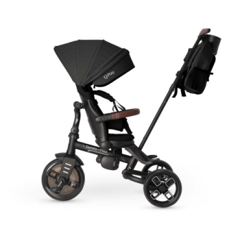 Rowerek Trójkołowy MILLY MALLY Qplay Comfo Max Black dla Dziecka