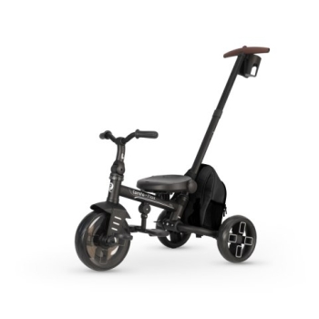 Rowerek Trójkołowy MILLY MALLY Qplay Comfo Max Black dla Dziecka