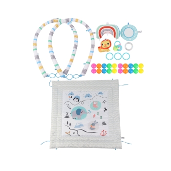 Milly Mally TinyMini Mata Edukacyjna 2w1 Zabawa w Górach dla Niemowląt