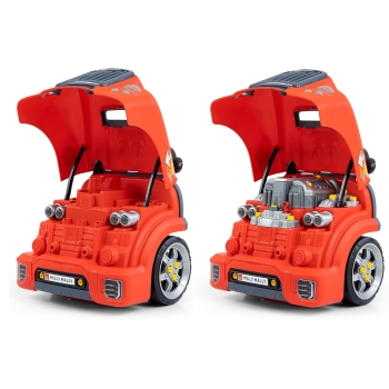 Milly Mally N-gine Silnik Rozkręcalny Zabawka Mechanika Czerwony