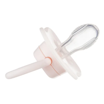 CANPOL Smoczek Uspokajający Silikonowy Symetryczny 0-6m Newborn Różowy