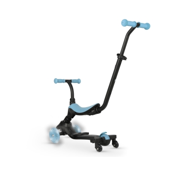 Qplay Sema Evo Hulajnoga Jeździk 3w1 dla Dzieci Sky Blue