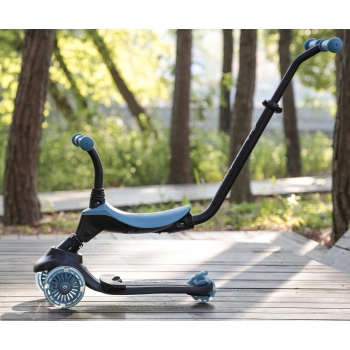 Qplay Sema Evo Hulajnoga Jeździk 3w1 dla Dzieci Sky Blue