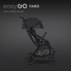 Wózek Spacerowy EASY GO FARO EBONY BLACK do 22 kg | Automatyczne Składanie