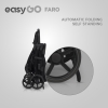 Wózek Spacerowy EASY GO FARO EBONY BLACK do 22 kg | Automatyczne Składanie