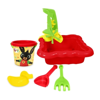 WADER Bing Piaskownica z Zestawem Akcesoriów dla Dzieci 1+