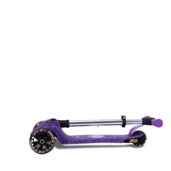 Milly Mally JELLY Fioletowa Hulajnoga Trójkołowa LED Dziecięca