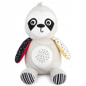 CANPOL BabiesBoo Leniwiec z Pozytywką i Projektorem 3w1 dla Niemowląt 0m+