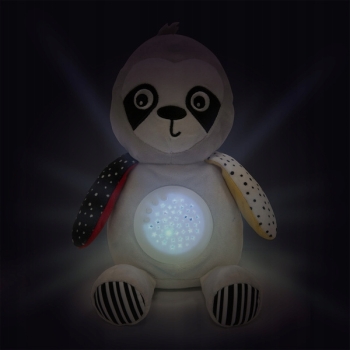 CANPOL BabiesBoo Leniwiec z Pozytywką i Projektorem 3w1 dla Niemowląt 0m+