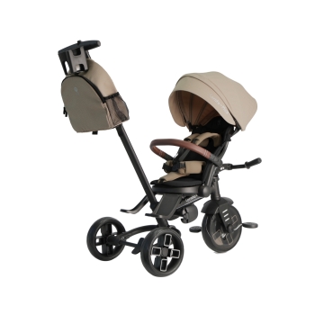 MILLY MALLY 6302 Qplay Rowerek Trójkołowy Comfo Max Coffe-2