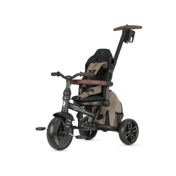 MILLY MALLY 6302 Qplay Rowerek Trójkołowy Comfo Max Coffe-6