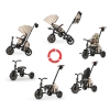 MILLY MALLY 6303 Qplay Rowerek Trójkołowy Comfo Max Beige-9