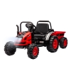 MILLY MALLY 5741 Pojazd na akumulator Traktor z przyczepą Farmer Red-10